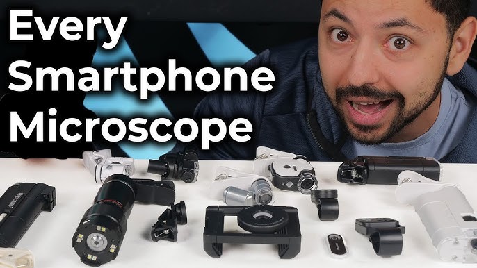 400X Optical Lens Smartphone Microscope for Microworld Kids