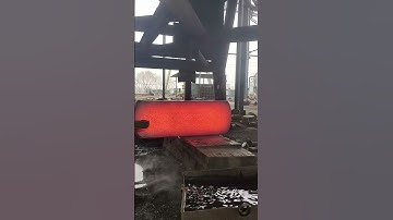 Dangerous forging! Forge this rectangular iron block at high temperature!