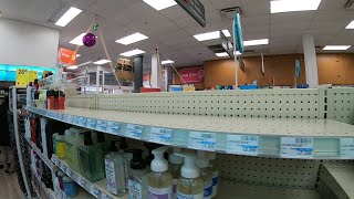 Coronavirus, Essential Items Gone, CVS, Walgreens, French Quarter, New Orleans