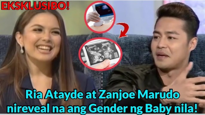 RIA Atayde at ZANJOE Marudo ISINAPUBLIKO na ang GENDER ng BABY nila! -  YouTube