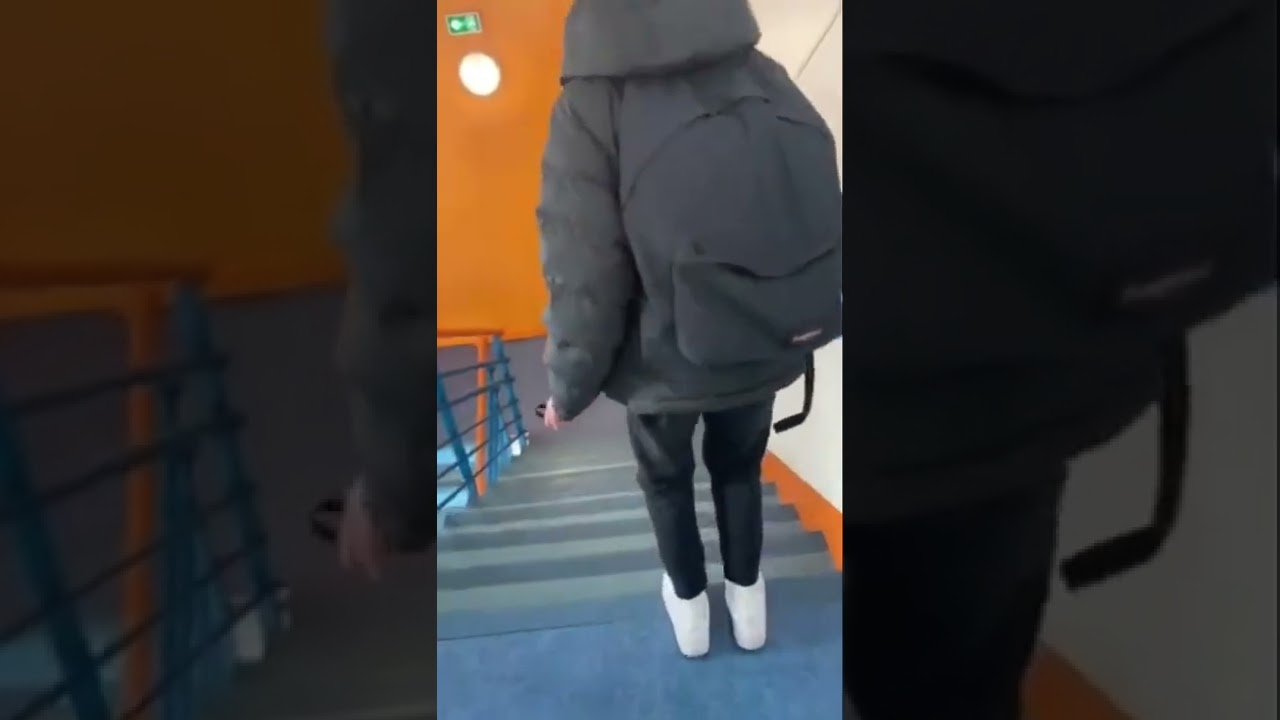 NATHAN TOMBE DANS LES ESCALIERS 😱 