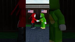 How Japanese vs. Americans Greet Each Other! ๐โโ๏ธvs๐ค JJ and Mikey - Maizen #shorts #maizen #roblox