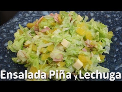 Video: Cómo Hacer Ensalada De Piña, Huevo Y Queso