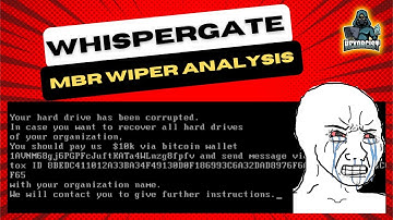 WhisperGate: MBR Wiper Malware Analysis. Ukraine Cyber Attack 2022