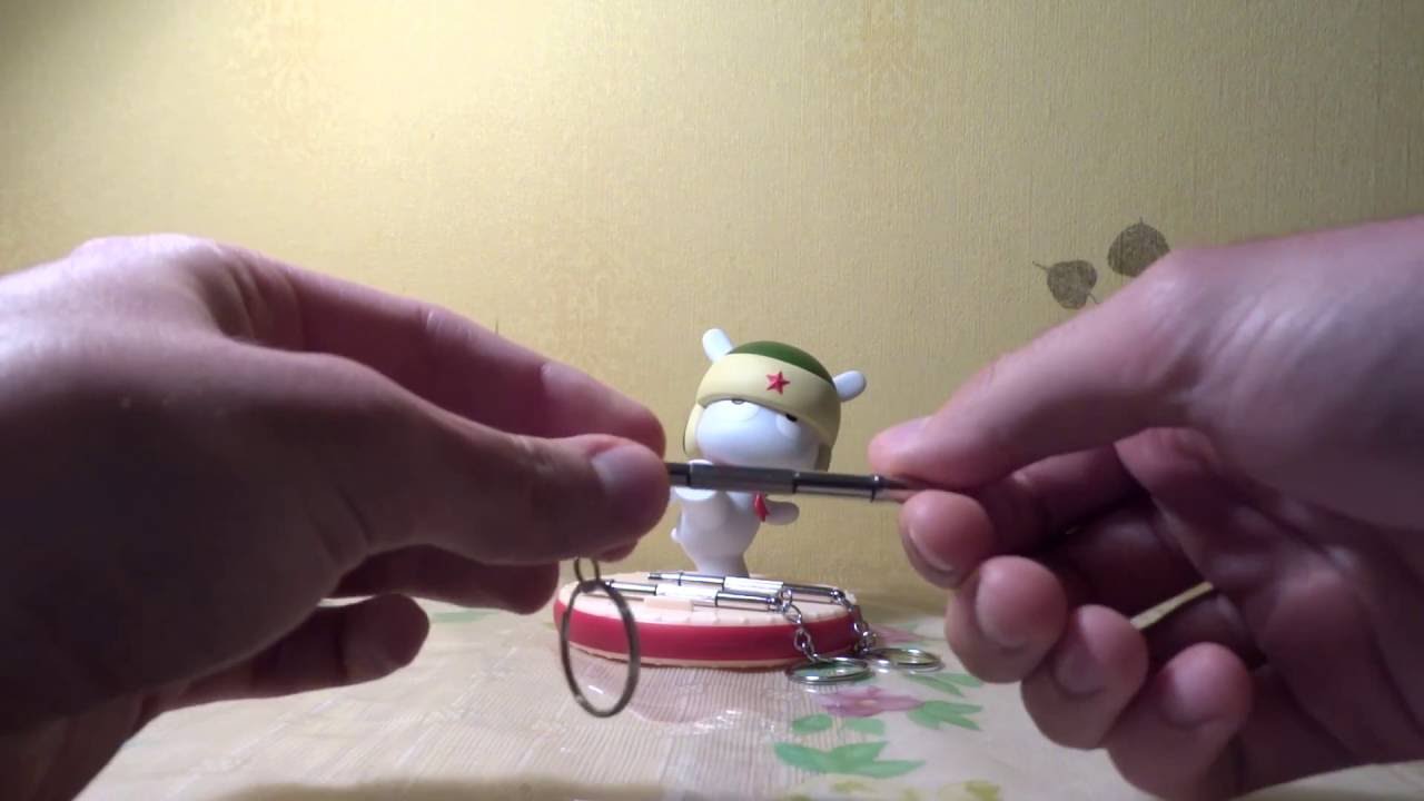 Мультифункциональный брелок для ключей. Распаковка / Unpacking multi-function keychain