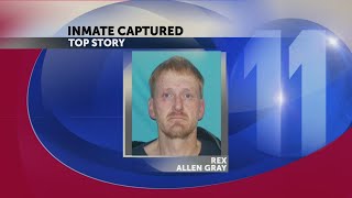 Greene County inmate recaptured after walking away from work crew in June