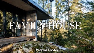 ♡Tranquil Getaway: McKinley Studios' Nature-Inspired Design in CANADA | Family House
