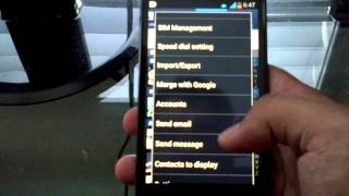 How to save contacts in Android (any version)