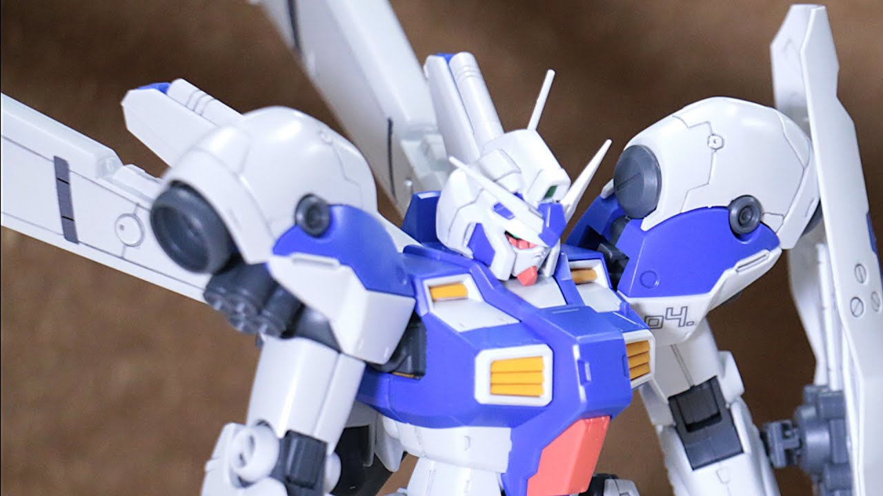 ガンプラ：RE/100 GP04G ガンダム試作4号機ガーベラ レビュー動画