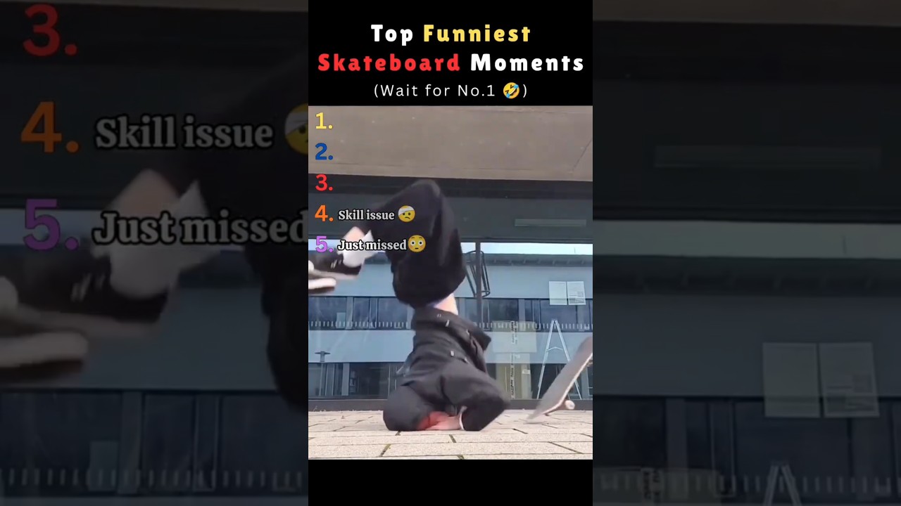Top Funniest Skateboard Moments 🤣🛹