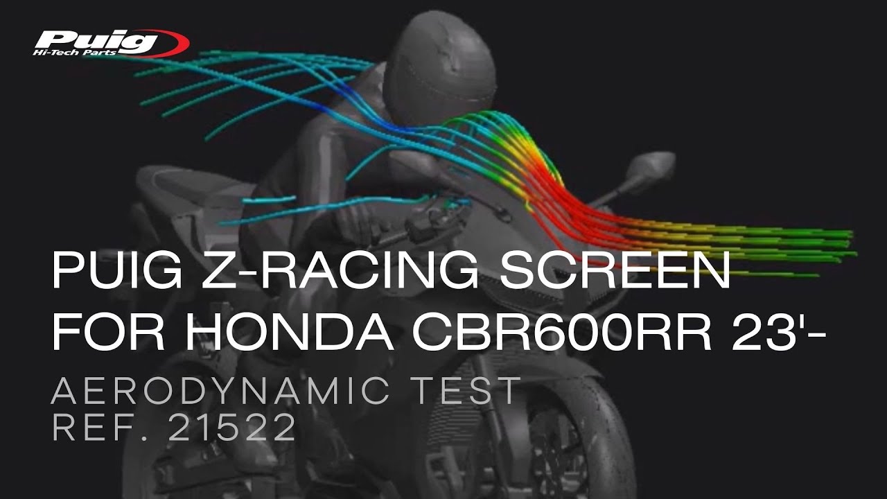Puig Z-Racing Screen | Dark Smoke | Honda CBR600RR 2023>Current Puig Z-Racing Screen | Dark Smoke | Honda CBR600RR 2023>Current