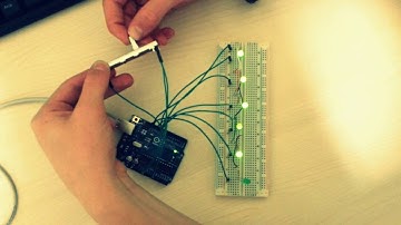 Arduino | Accensione di 6 Led Regolati da un Potenziometro (Students Experience)