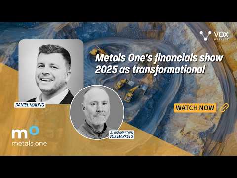 Metals One's financials show 2025 as transformational