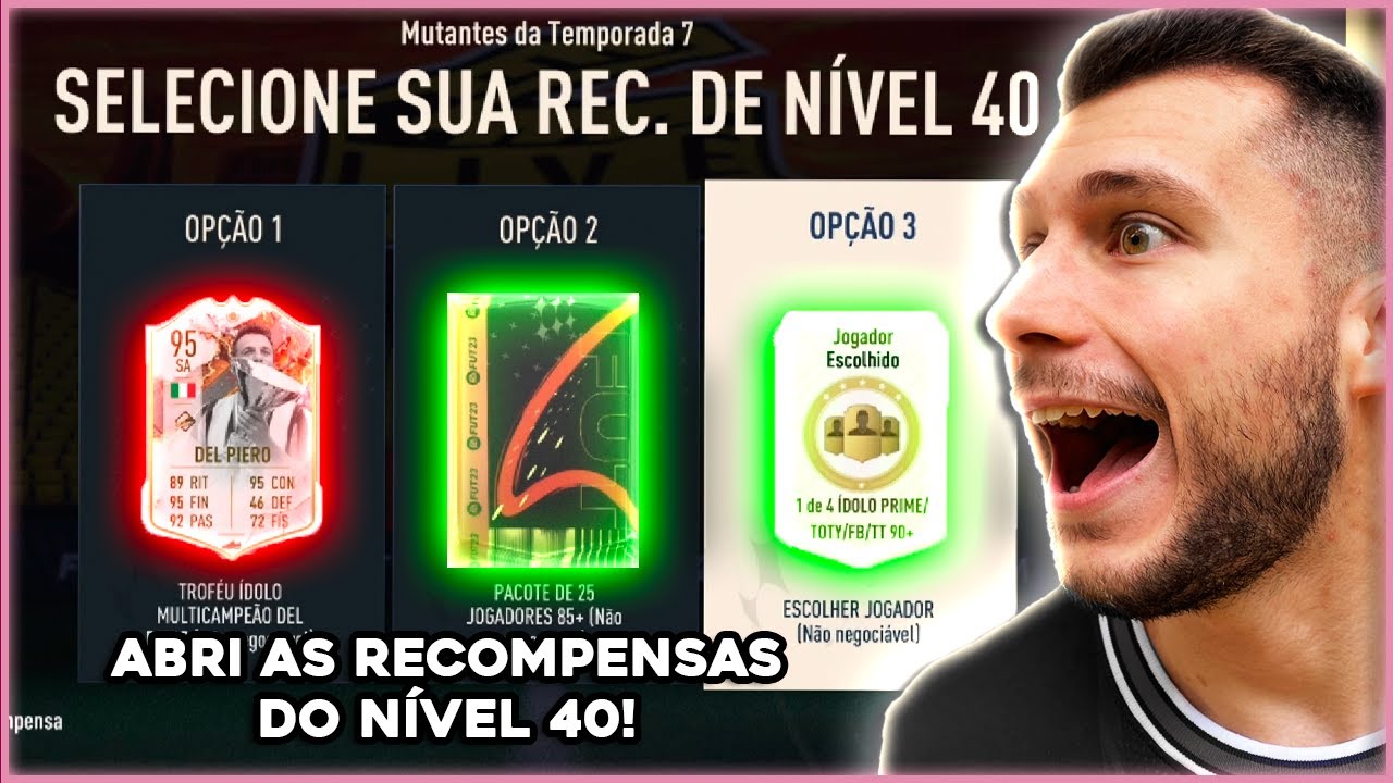ABRI VÁRIAS PREMIAÇÕES DE LEVEL 40, QUAL ESTÁ VALENDO MAIS A PENA??? FIFA 23 - ULTIMATE TEAM