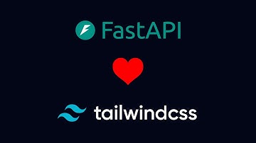 Tailwindcss on FastAPI without NodeJS