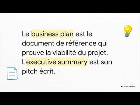 Business Plan - Structurer sa vision