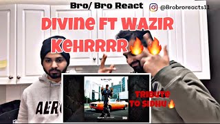Street Lori ( Reaction ) | DiVine ft Wazir Patar | TrIbute to Sidhu | Bro Bro Reacts