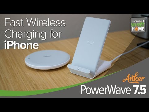 Anker PowerWave 7.5 Pad and PowerWave 7.5 Stand — Fast charging for iPhone X, Xs, Xs Max, Xr, 8, 8+