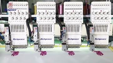 Richpeace Comuterized Embroidery Machine with Tracing Cording Device