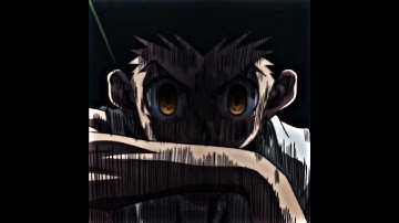 Gon’s Death stare 💀 Coldest anime moment 🥶🥶🥶