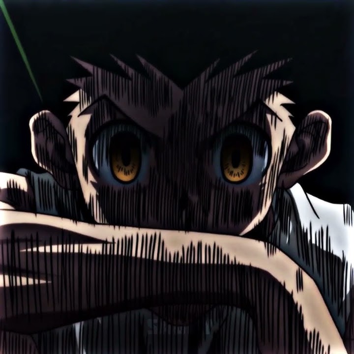 Gon’s Death stare 💀 Coldest anime moment 🥶🥶🥶