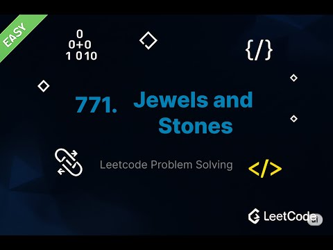 Question No: 771 - Jewels and Stones – LeetCode (C++ Solution)