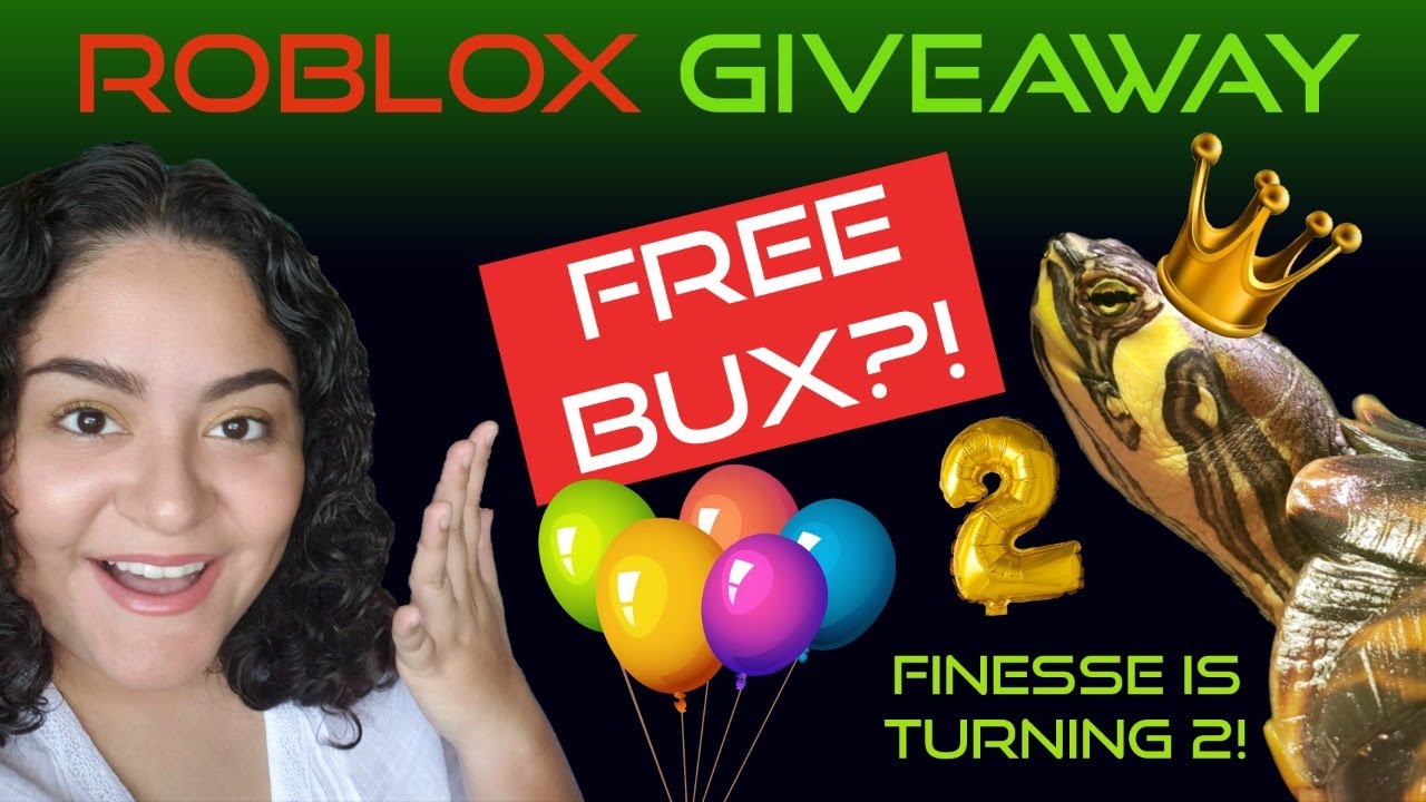 Finesses Bday Summer Roblox Giveaway Finesse Is Turning 2 Youtube - finesse roblox