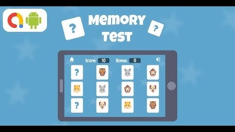 Memory Test Android Studio Game with AdMob