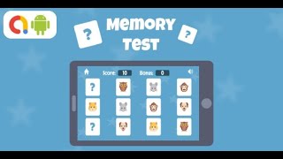 Memory Test Android Studio Game with AdMob screenshot 2