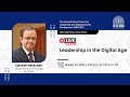 Leadership in the digital age with ganesh natarajan the iima leadership lecture series with adclod