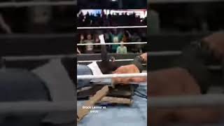 Brock Lesnar vs omos - Wwe table match wwe2k23