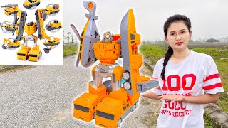 Changcady review bộ nam châm lắp ghép Ô tô, Máy Bay, Robot cao cấp 21 Chi tiết - part 57