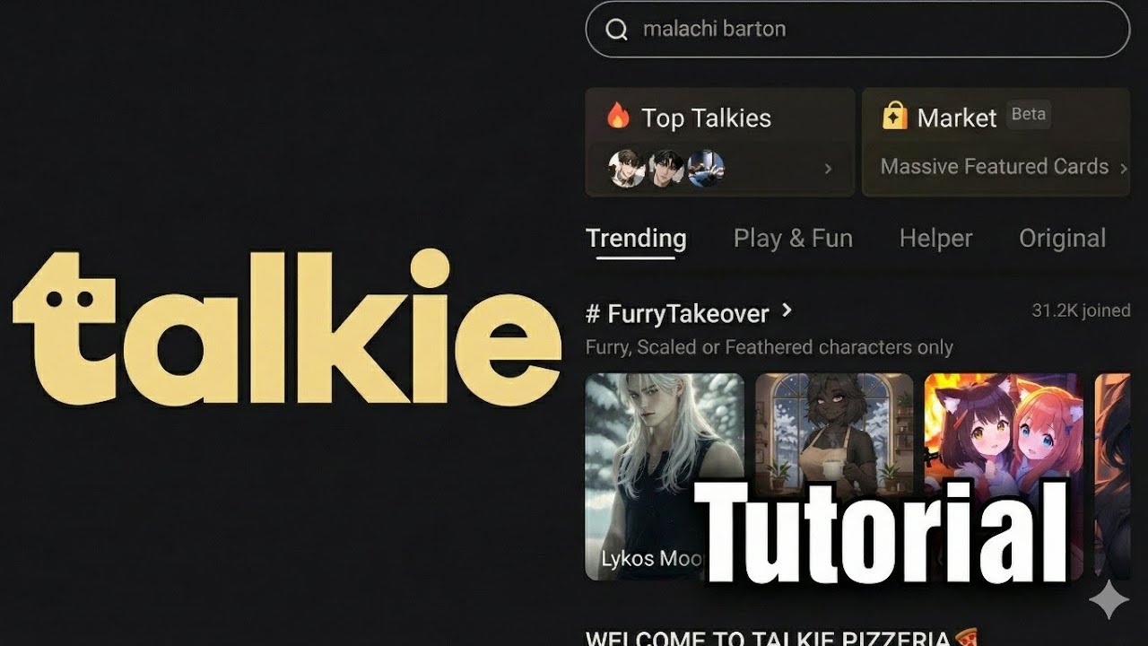 Talkie Ai how to use || how to use Talkie Ai - YouTube