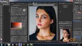 photoshop tutorial   amazing beauty makeover , photoshop skin Retouching screenshot 3