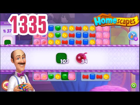 [ Playrix ] HomeScapes Level 1335 - Gameplay Walkthrough 🏠