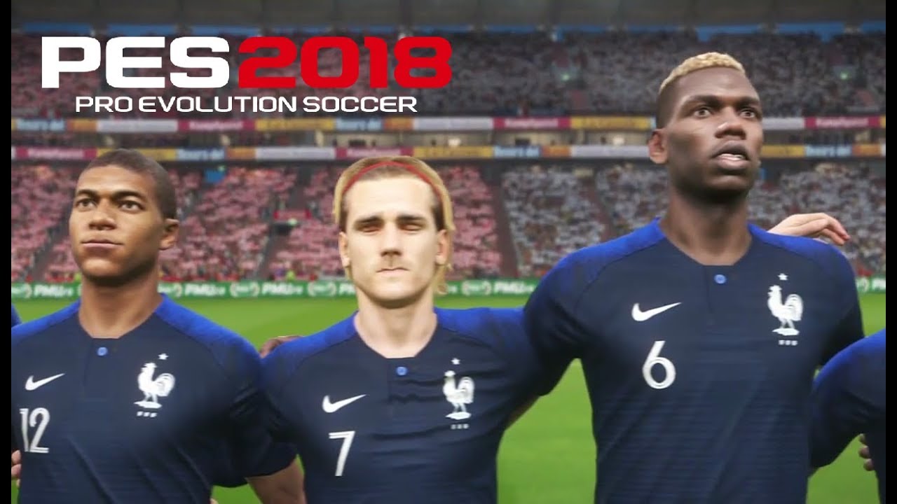 PES 2018 Realistic Highlights: France  vs Croatia - Final Russia 2018