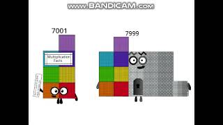 Numberblocks 7001 - 7999 (Coming Soon!!!)