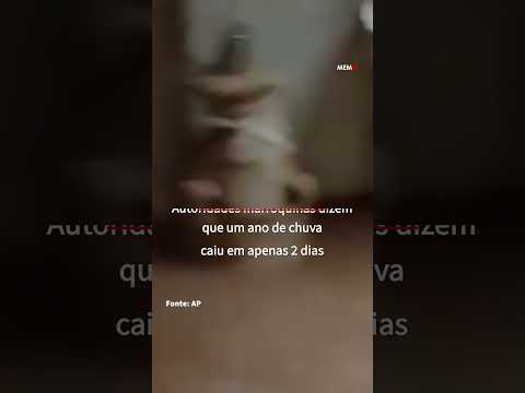 Dilúvio em Marrocos e Argélia