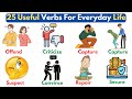 Everyday English Verbs Quiz