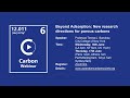 Carbon Webinar 2 - New Research Directions for Porous Carbons by Prof. Teresa J. Bandosz