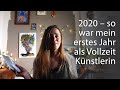 Was ich in 2020 als Künstlerin gelernt habe | Mein persönlicher Jahresrückblick