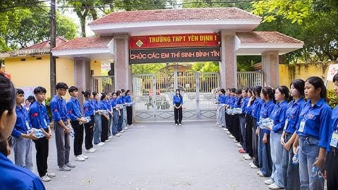 CLB thanh niên Tình nguyện Yên Định -  tiếp sức mùa thì 2025