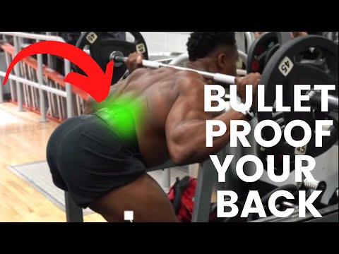 BULLETPROOF LOWER BACK: Deadlift technique, Good mornings, Hamstring exercise, Knee pain