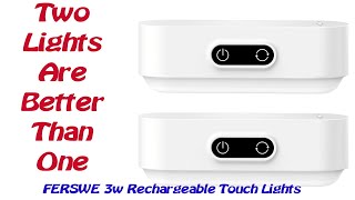 FERSWE 3w Rechargeable Touch Lights