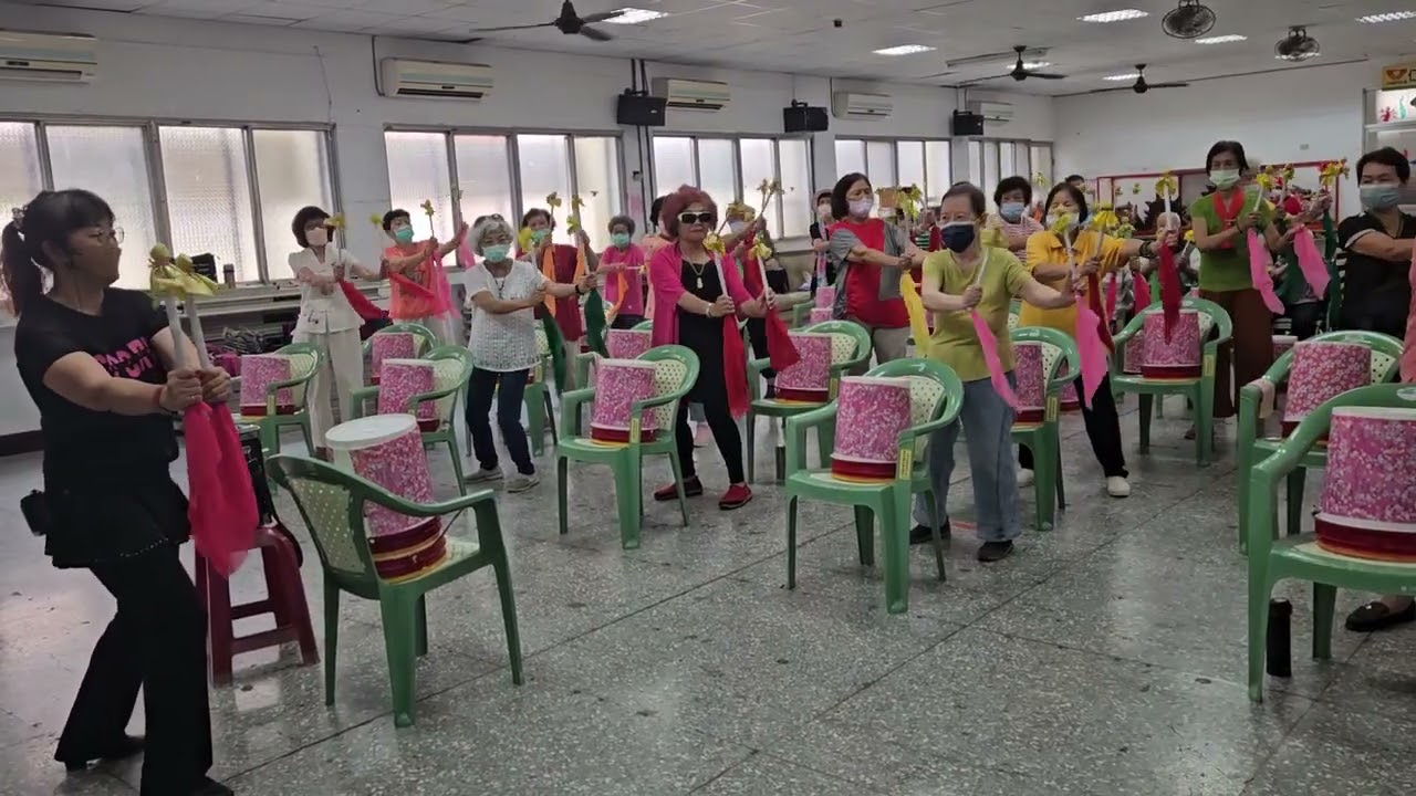 小鈴噹環保打擊樂~內山姑娘要出嫁（仁德關懷據點）