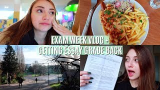 MY EXAM WEEK & GETTING ESSAY RESULTS BACK | UNI VLOG