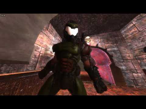 T850 Rendering Engine - Q3DM6 Map - Ragdolls and more.