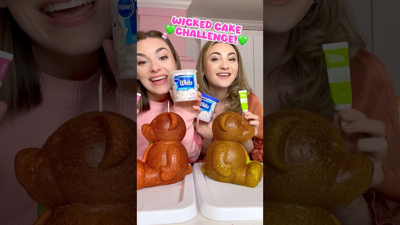 This challenge is better with cake! 🤩💚🩷 