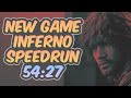 Resident Evil 3 Remake - New Game Inferno Speedrun - 54:27 [Former World Record]