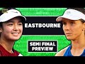 Eala vs Gracheva | WTA Eastbourne 2025 SF | Tennis Talk Prediction